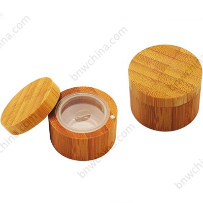 Bamboo & Wood Loose Powder Jar