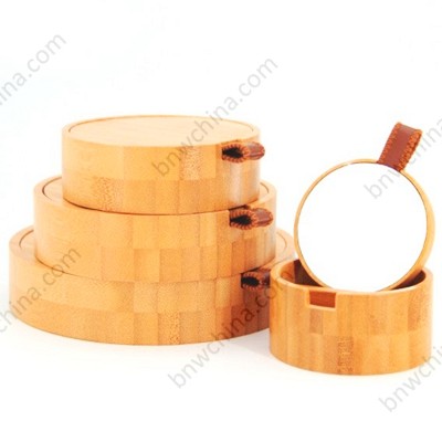 Bamboo & Wood Make-up Mirror